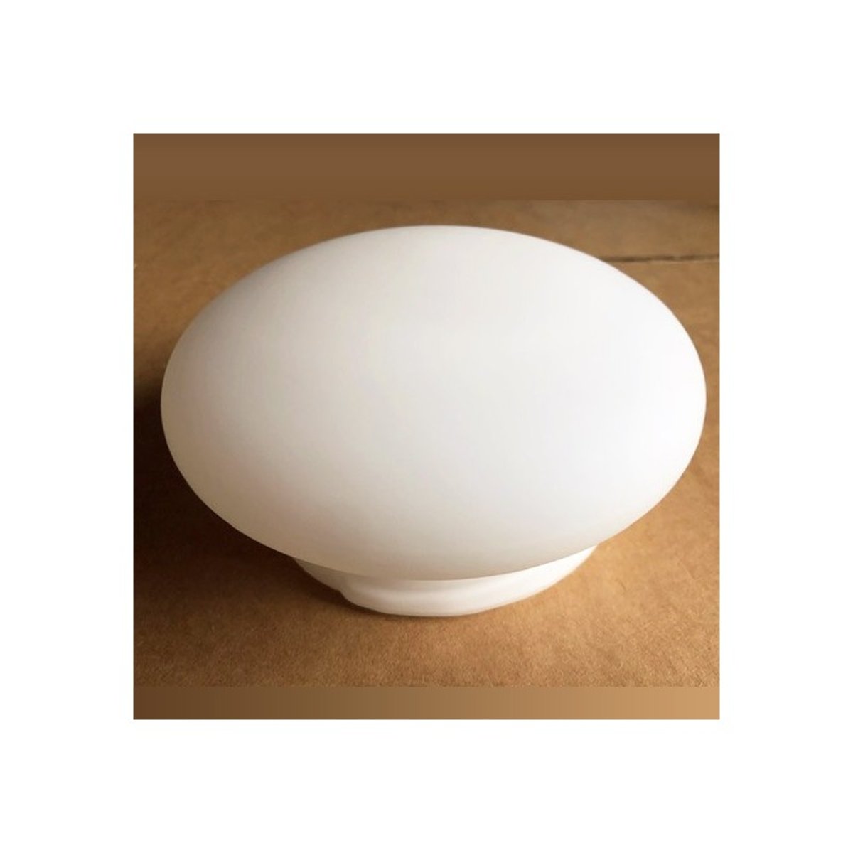 Applique Yoga En Verre Souffle Blanc Depoli blanc, MILLUMINE