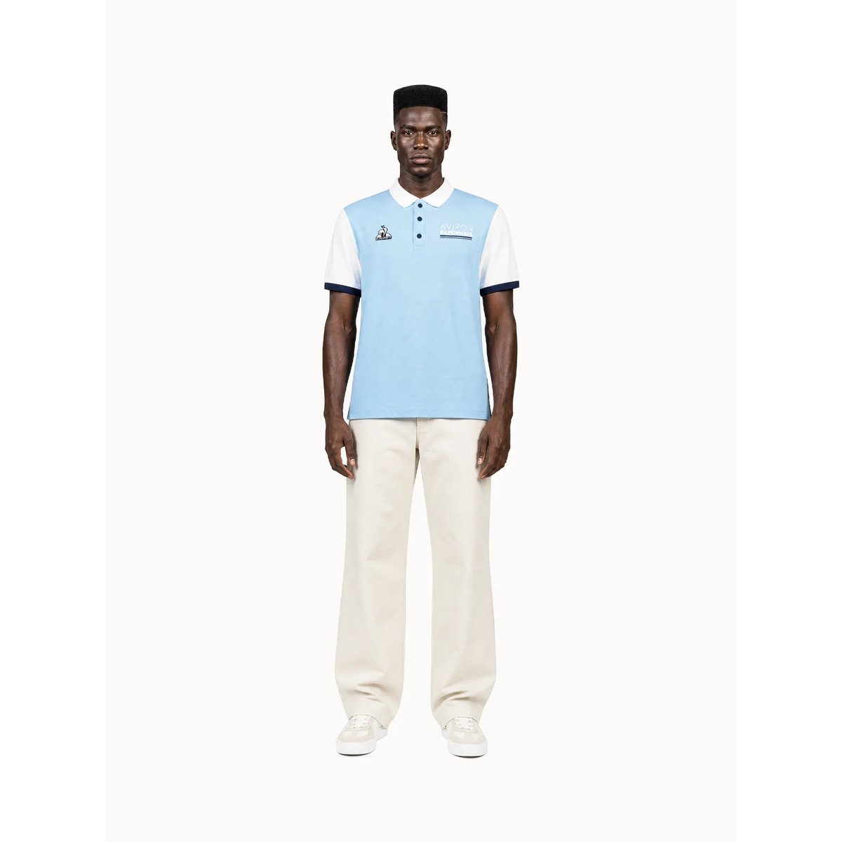 Polo Aviron Bayonnais fly blue, LE COQ SPORTIF