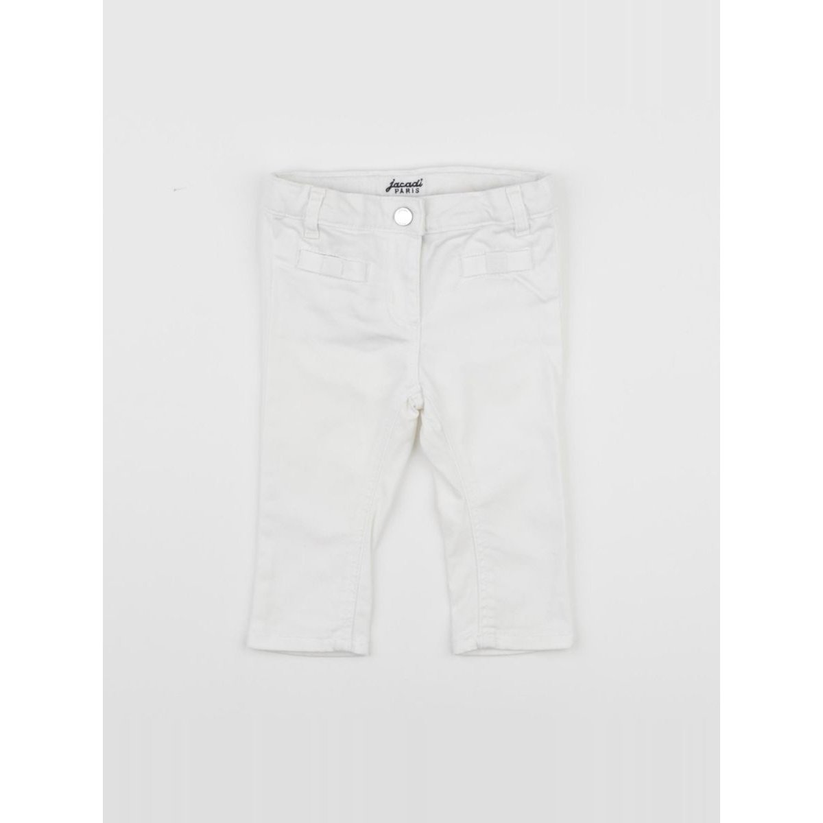 Pantalon - Très bon état blanc, JACADI
