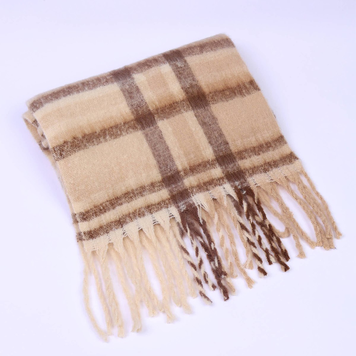 ECHARPE FEMME ACCESSOIRE FANTA TAUPE taupe, MISE AU GREEN
