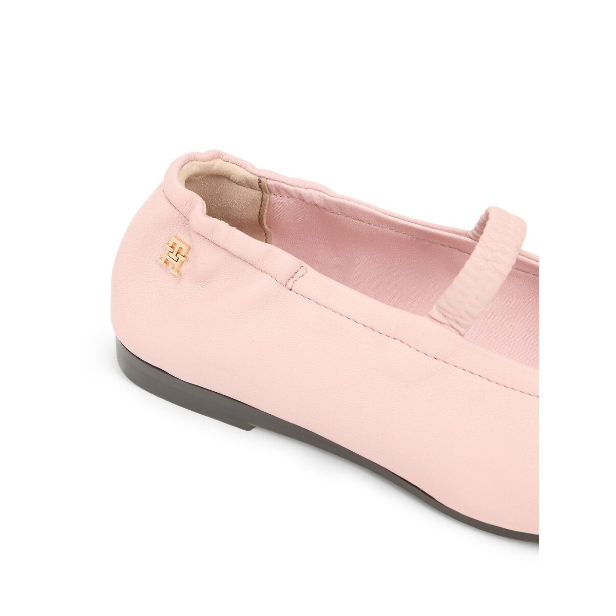Soft Leather Mary Jane Ballet Pumps pale pink, TOMMY HILFIGER