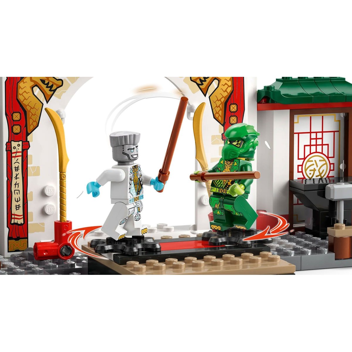 LEGO NINJAGO - Le temple de Spinjitzu des ninjas - 71831 multicolore, LEGO