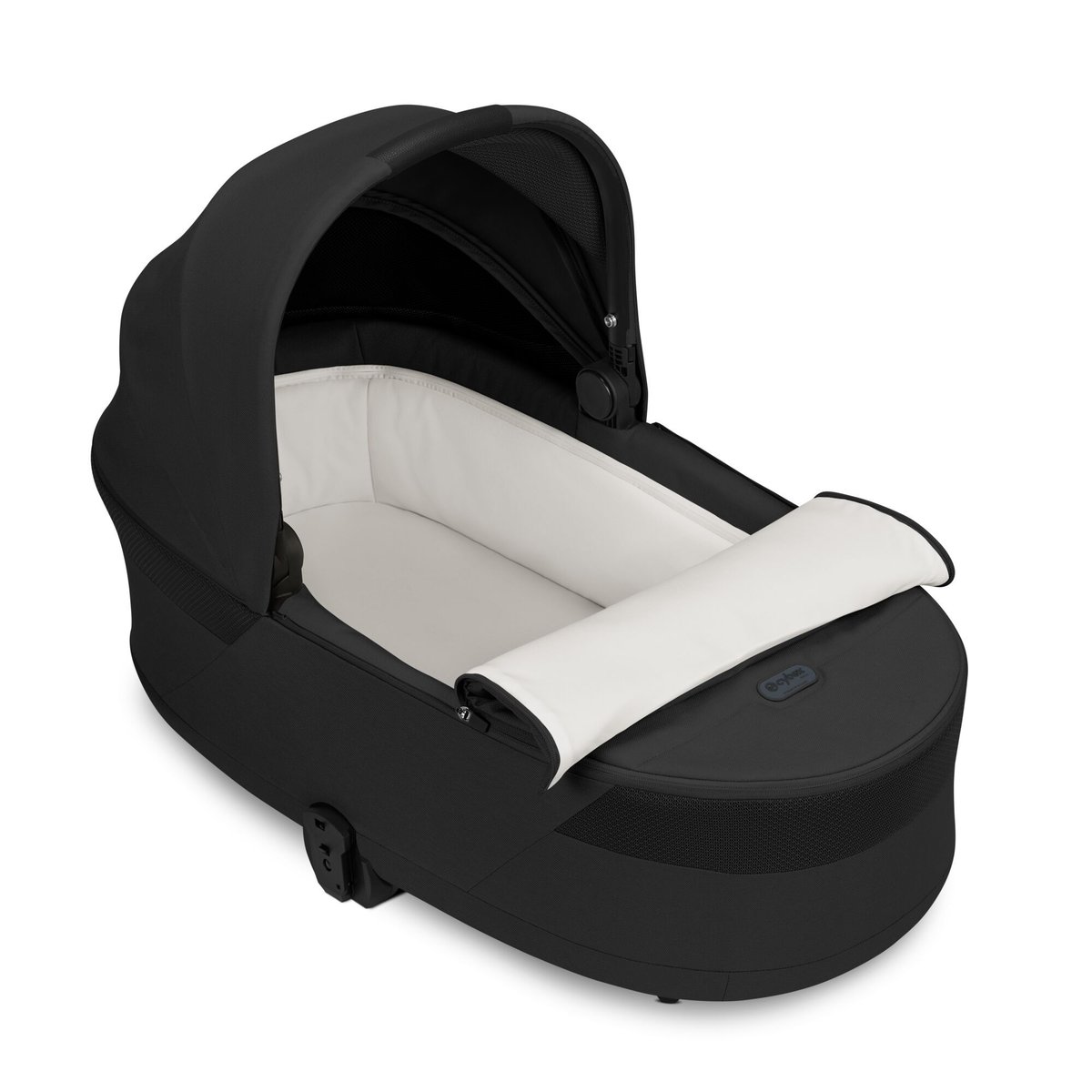 Poussette duo tout terrain Balios S Lux 4 avec nacelle S Lux noir moon black, CYBEX