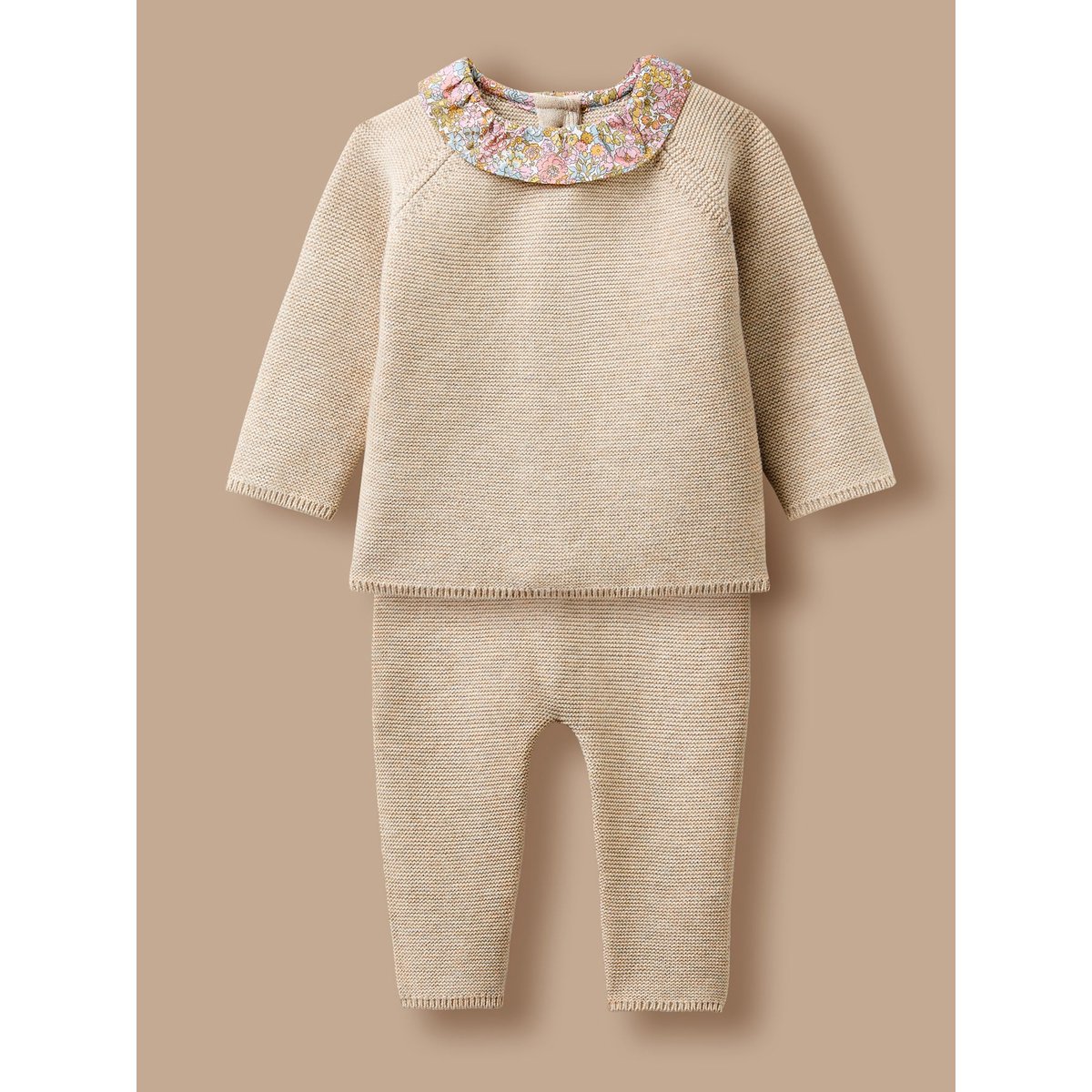 Ensemble tricot col Liberty liberty annie and may rose, CYRILLUS