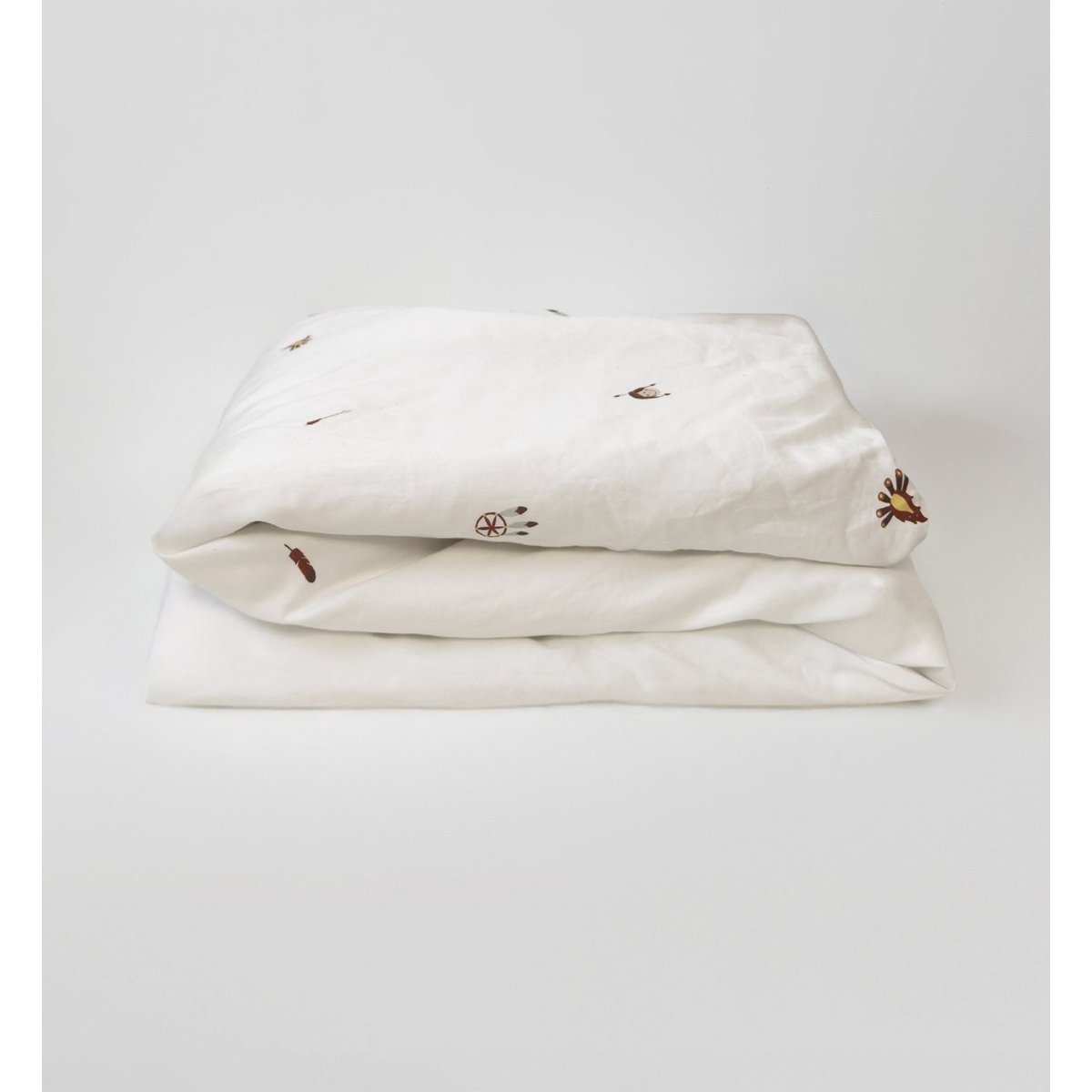 Housse de couette bébé en coton bio, PETITE PLUME petite plume, KADOLIS