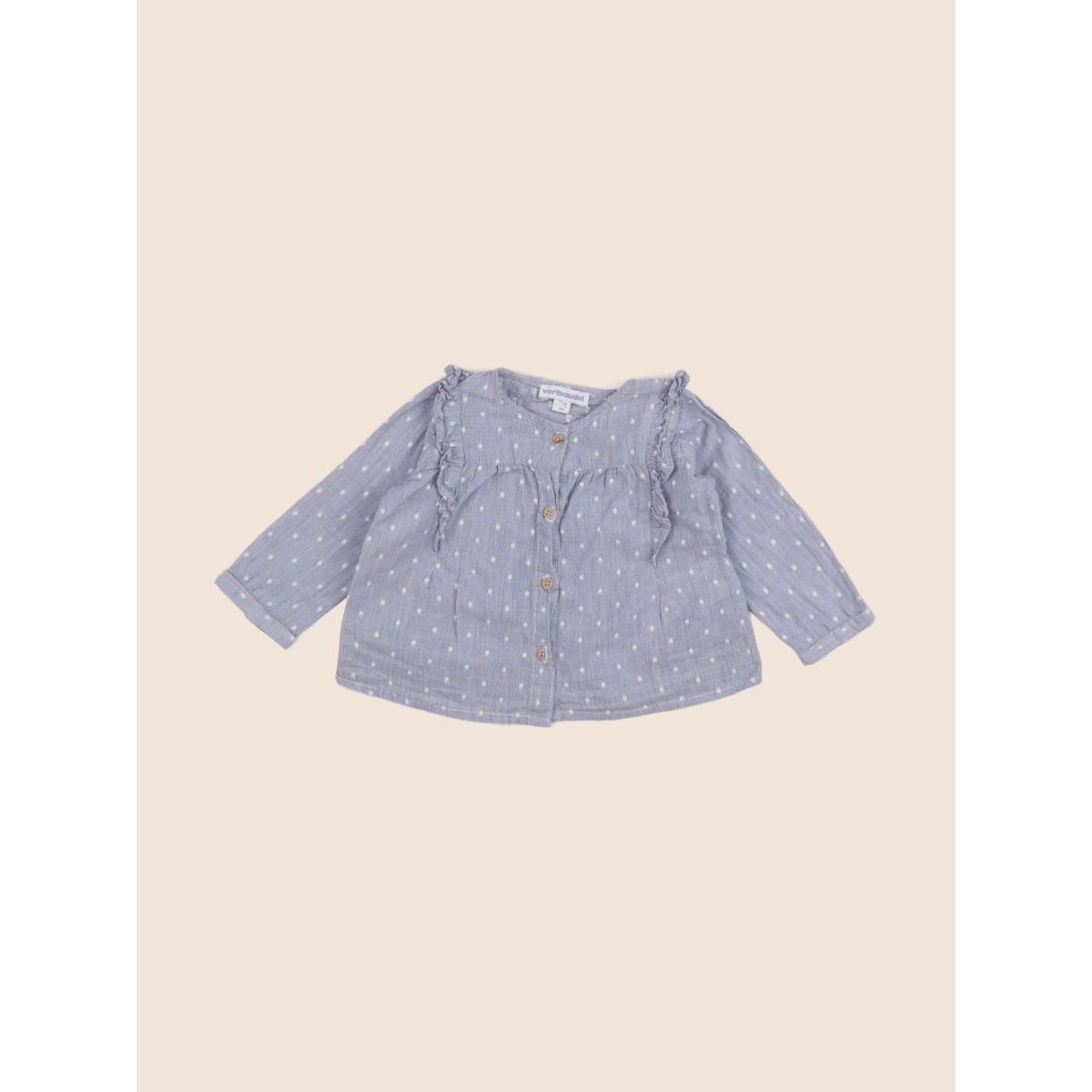 Blouse - Très bon état bleu, VERTBAUDET