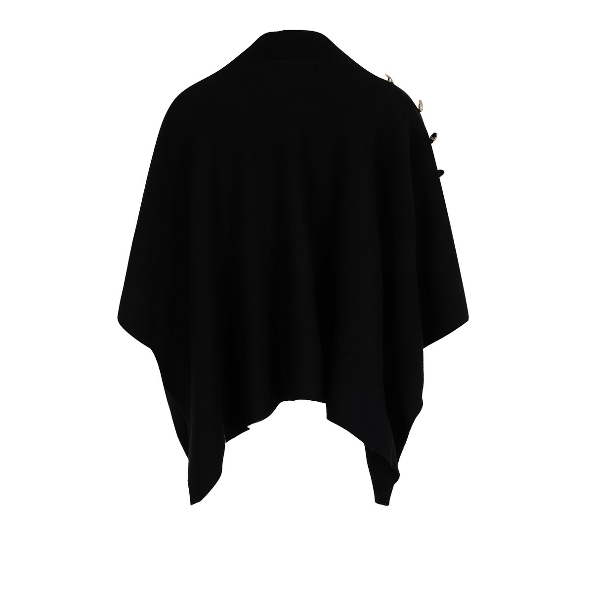 Cape avec col montant noir, MORGAN