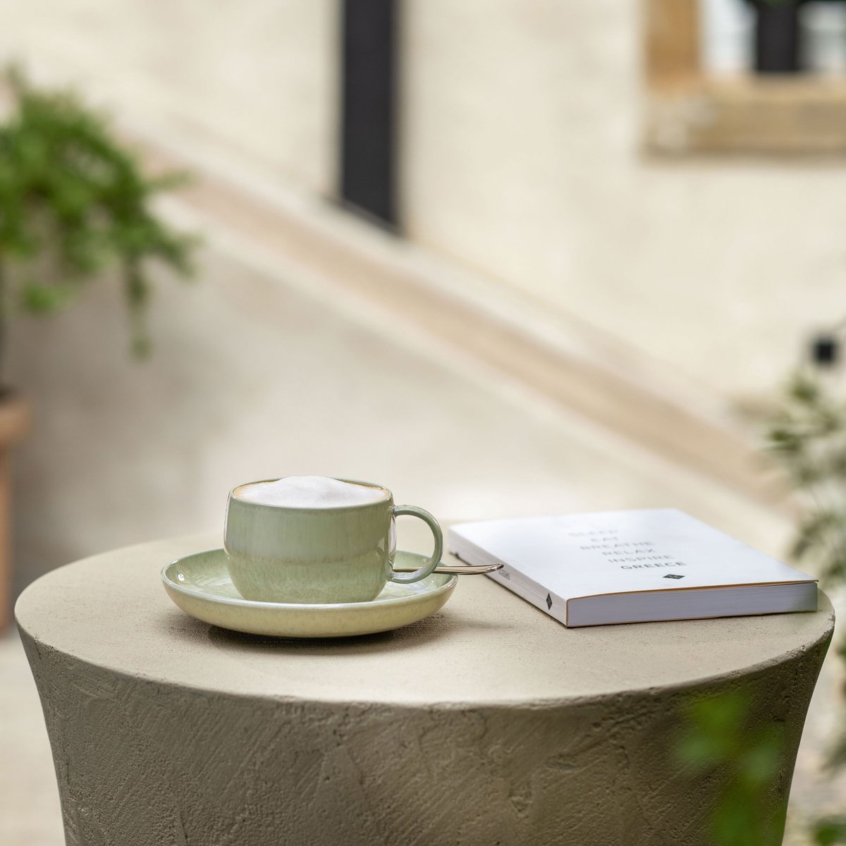 Soucoupe Tasse A Cafe PERLEMOR couleur unique, LIKE. BY VILLEROY & BOCH