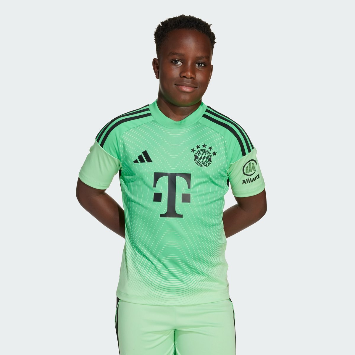 Maillot Gardien De But Fc Bayern 25/26 Enfants Maillot Gardien De But Fc Bayern 25/26 Enfants glory mint, adidas Performance