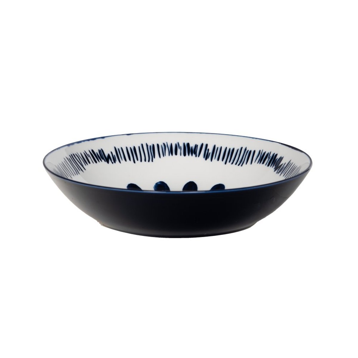Assiette creuse Milos 20 cm (lot de 6) - MILOS bleu, TABLE PASSION