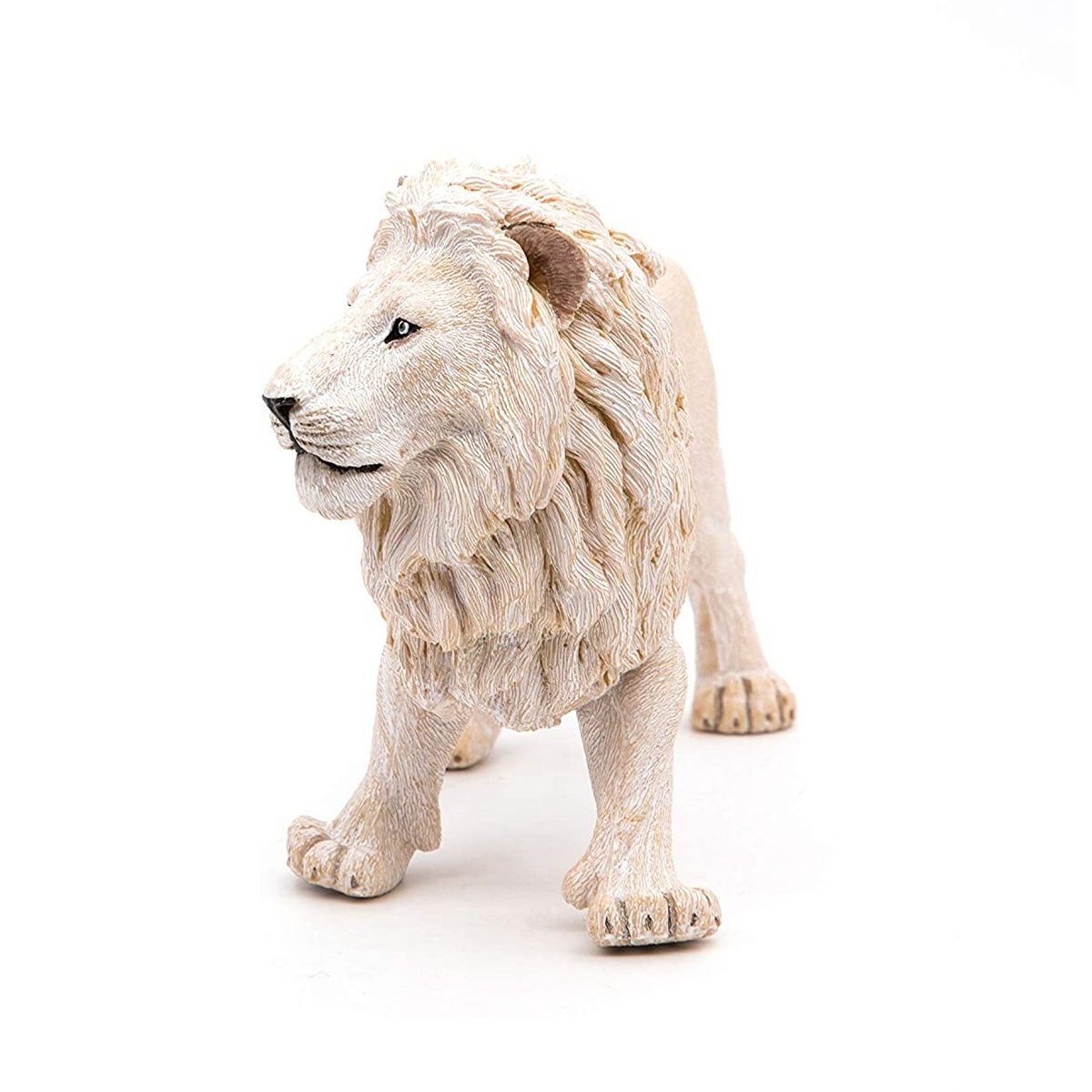 Figurine Lion blanc blanc, PAPO