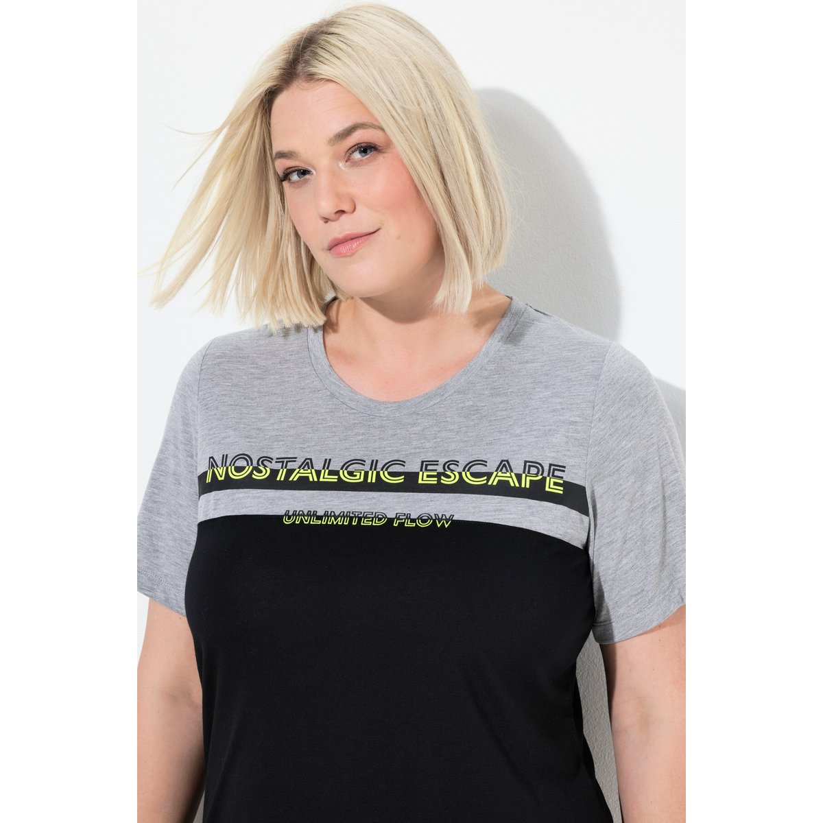 T-shirt technique antibactérien noir, ULLA POPKEN
