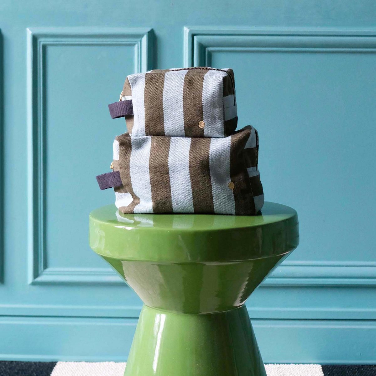Trousse cube Rita matcha, LA CERISE SUR LE GATEAU