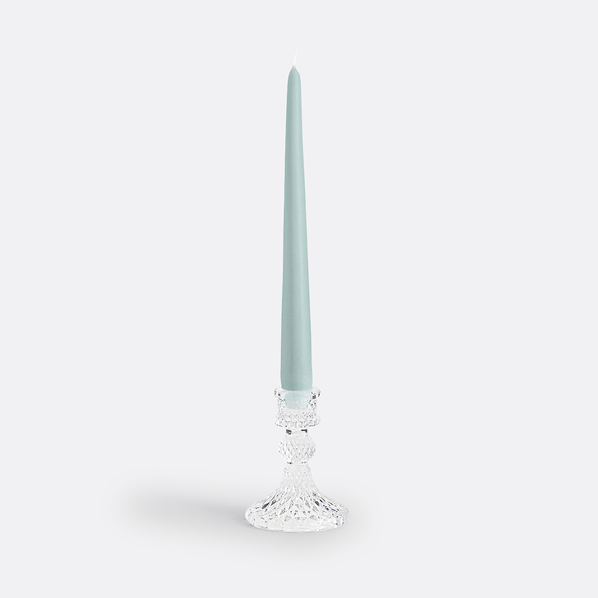 Kerzenständer Carsa, Glas, H. 10,2 cm transparent, LA REDOUTE INTERIEURS