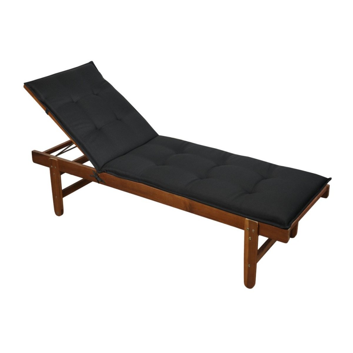 Coussin De Bain De Soleil 60x190x4  Noir noir, DECORATIE