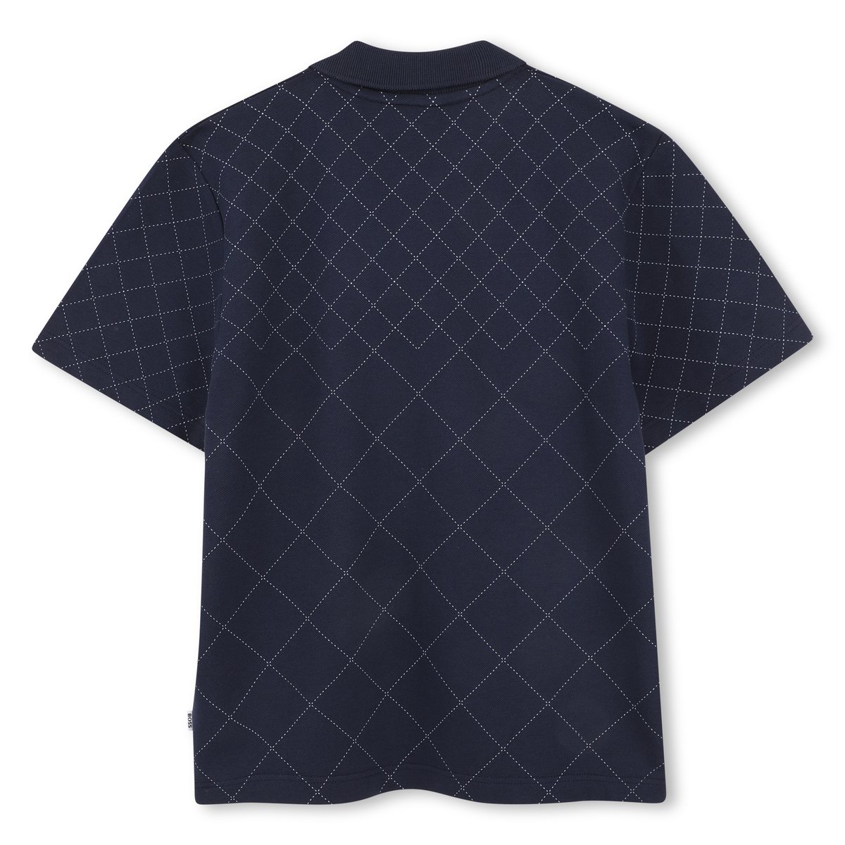 Polo manches courtes bleu cargo, BOSS KIDSWEAR