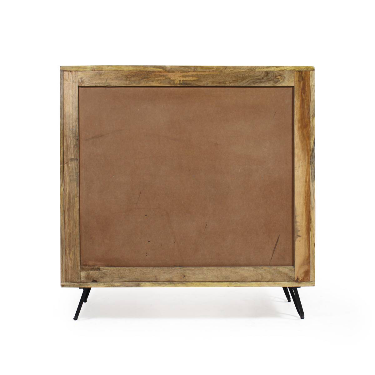 Buffet en bois de manguier GISÈLE jaune, MADE IN MEUBLES