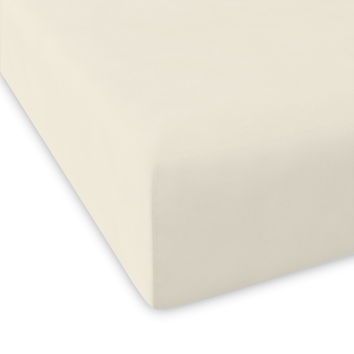 Drap housse 100% coton CASUAL ivoire, NAF NAF HOME