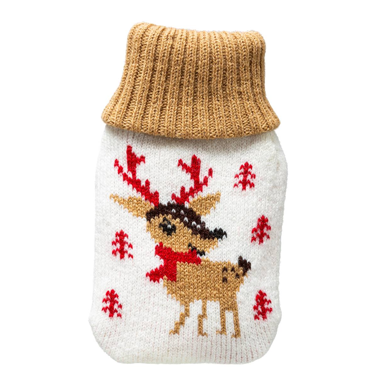Bouillotte 7 x 12 cm Chaufferette gris, FEERIC LIGHTS & CHRISTMAS