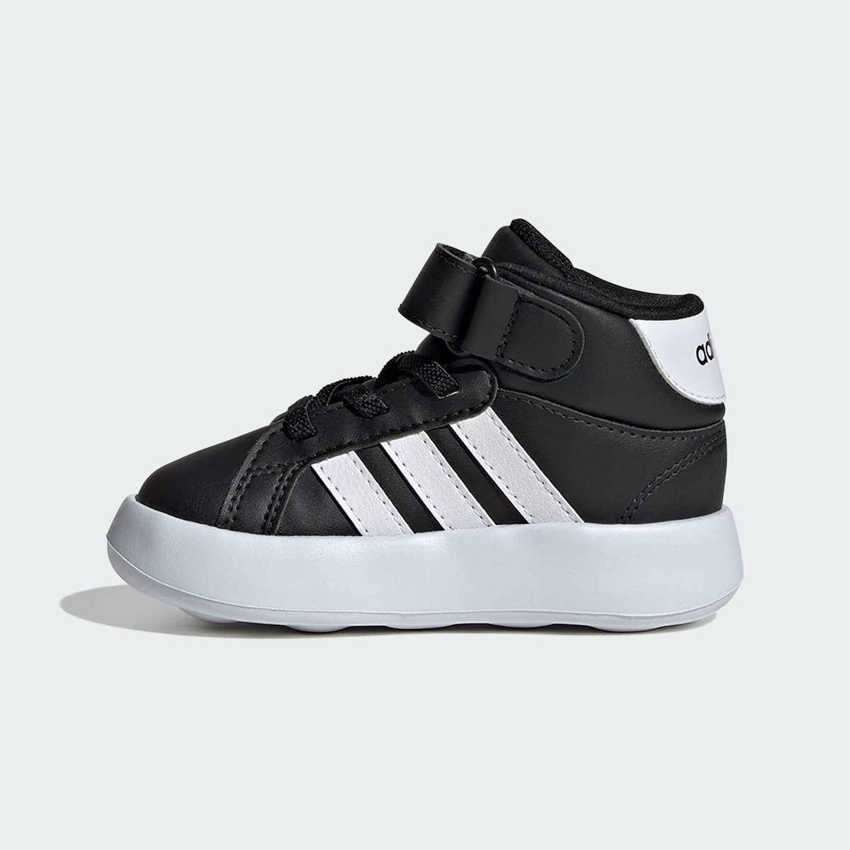 Chaussure Grand Court Mid Enfants core black / cloud white / core black, ADIDAS SPORTSWEAR