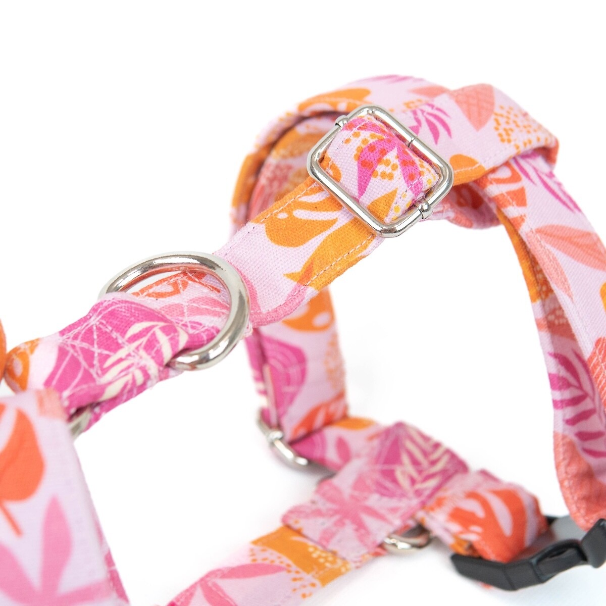 Peitoral Fitas Azalea, Malü Pet Wear rosa, MALU PET WEAR