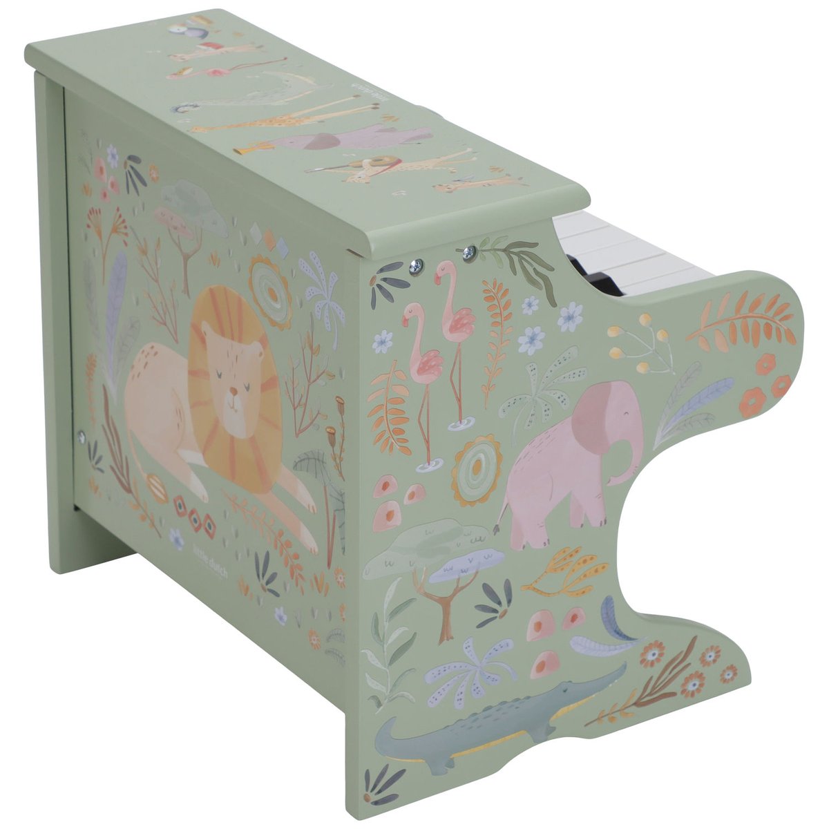 Piano vert, multicolore, LITTLE DUTCH