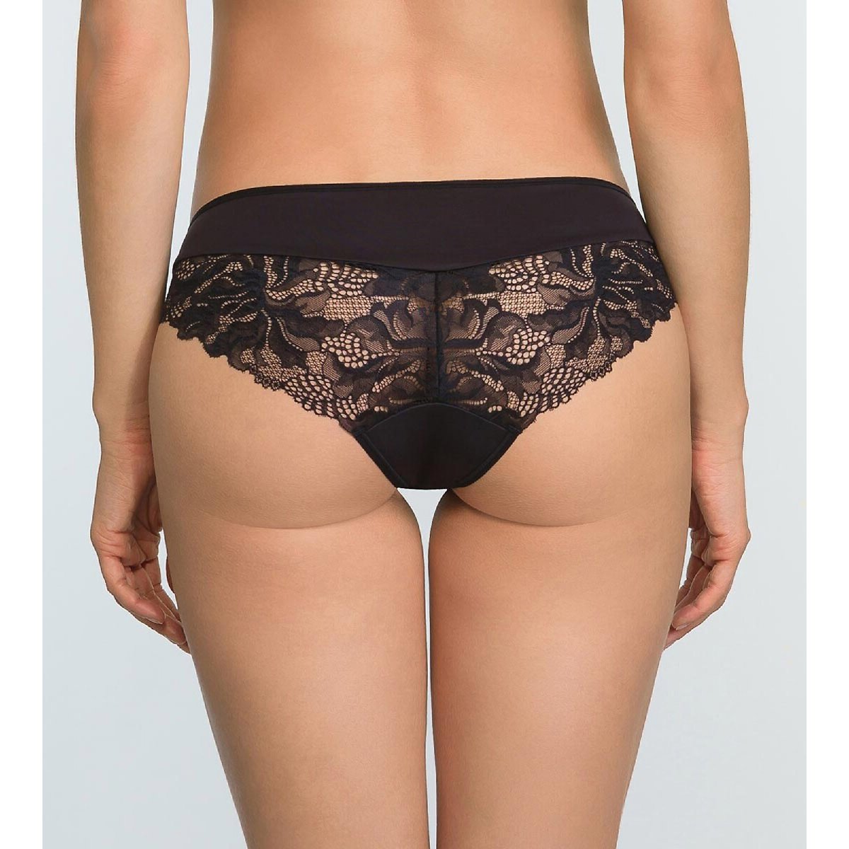 Tanga Generous pizzo antracite, DIM