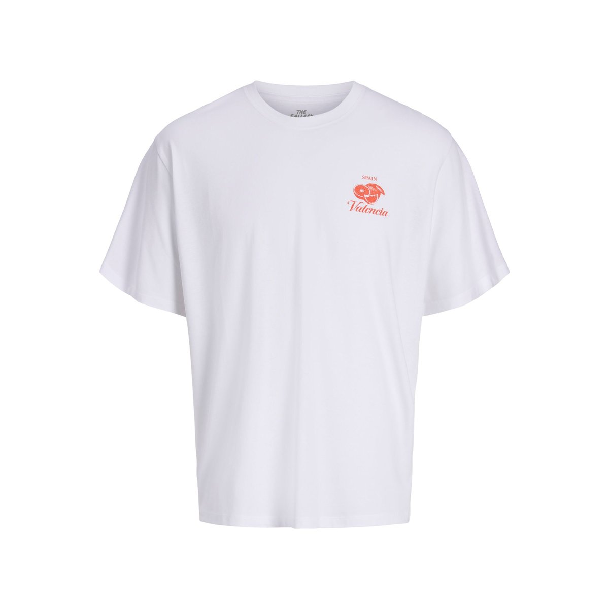 T-Shirt bright white 1, JACK & JONES