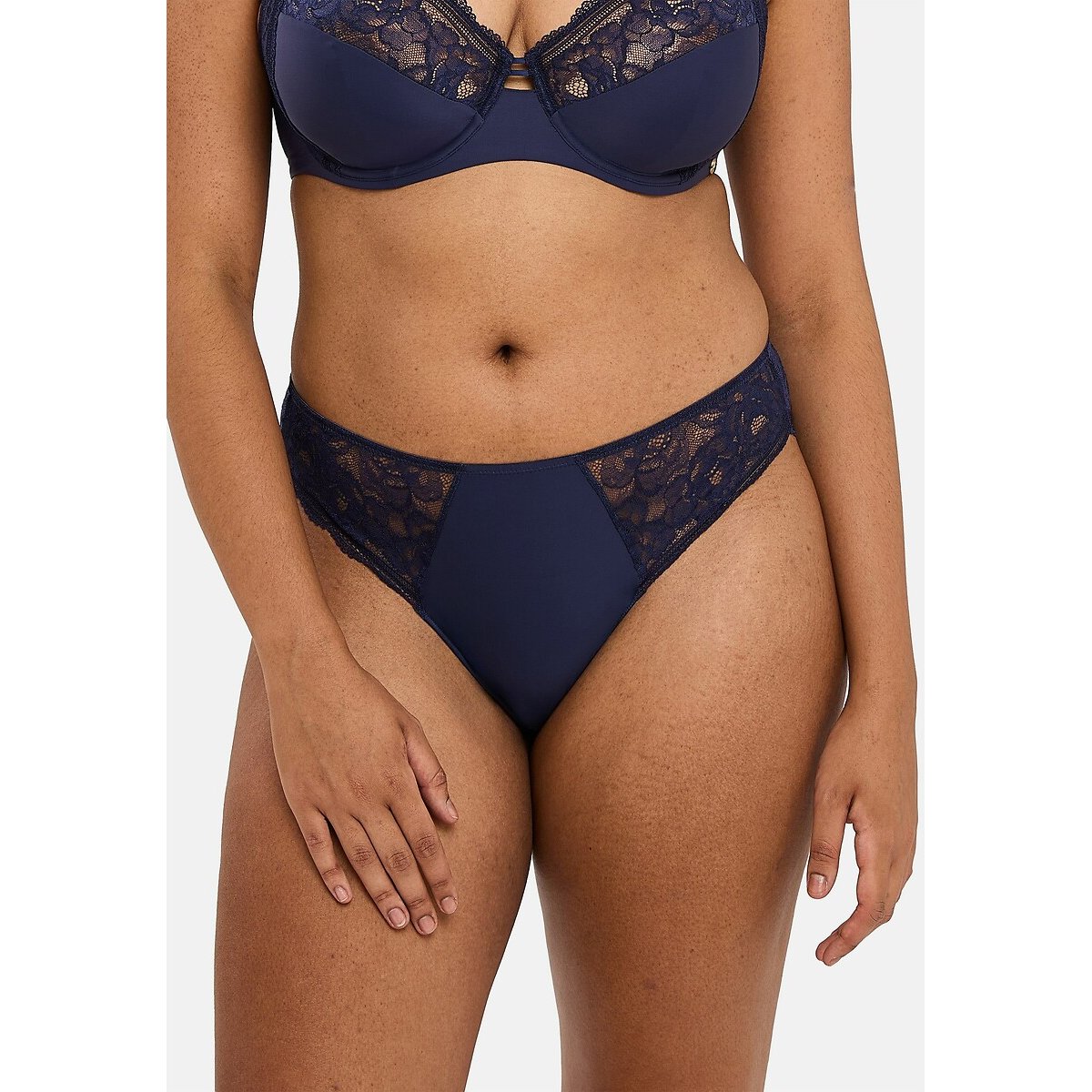Slip Lily bleu marine, SANS COMPLEXE