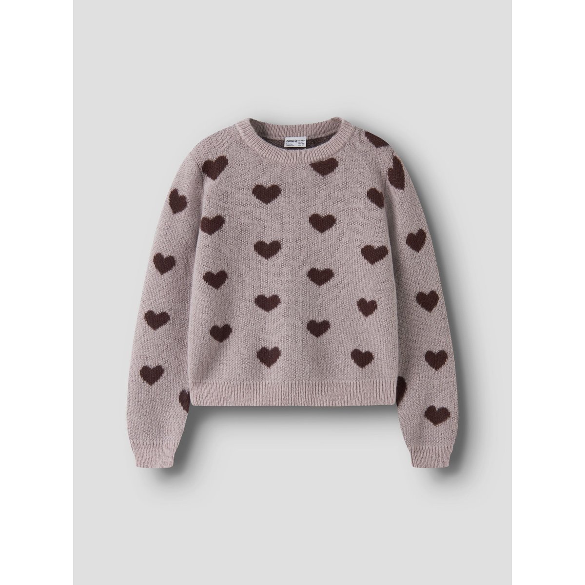 Pull En Maille gris - purple dove1, NAME IT