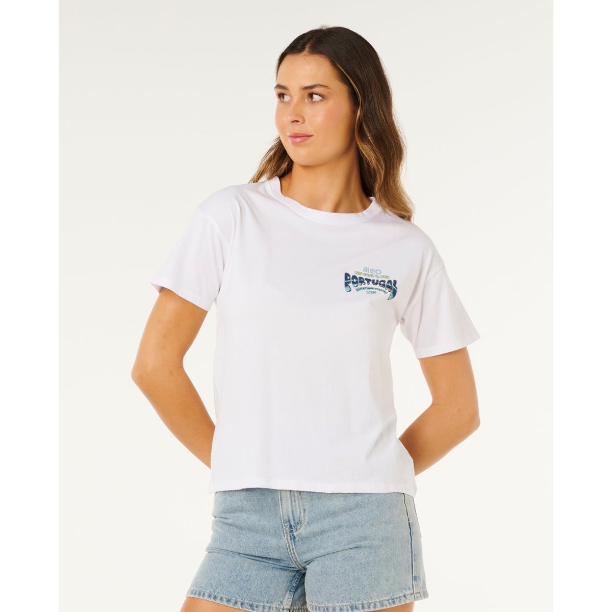T-shirt PRO PENICHE 2026 blanc, RIP CURL
