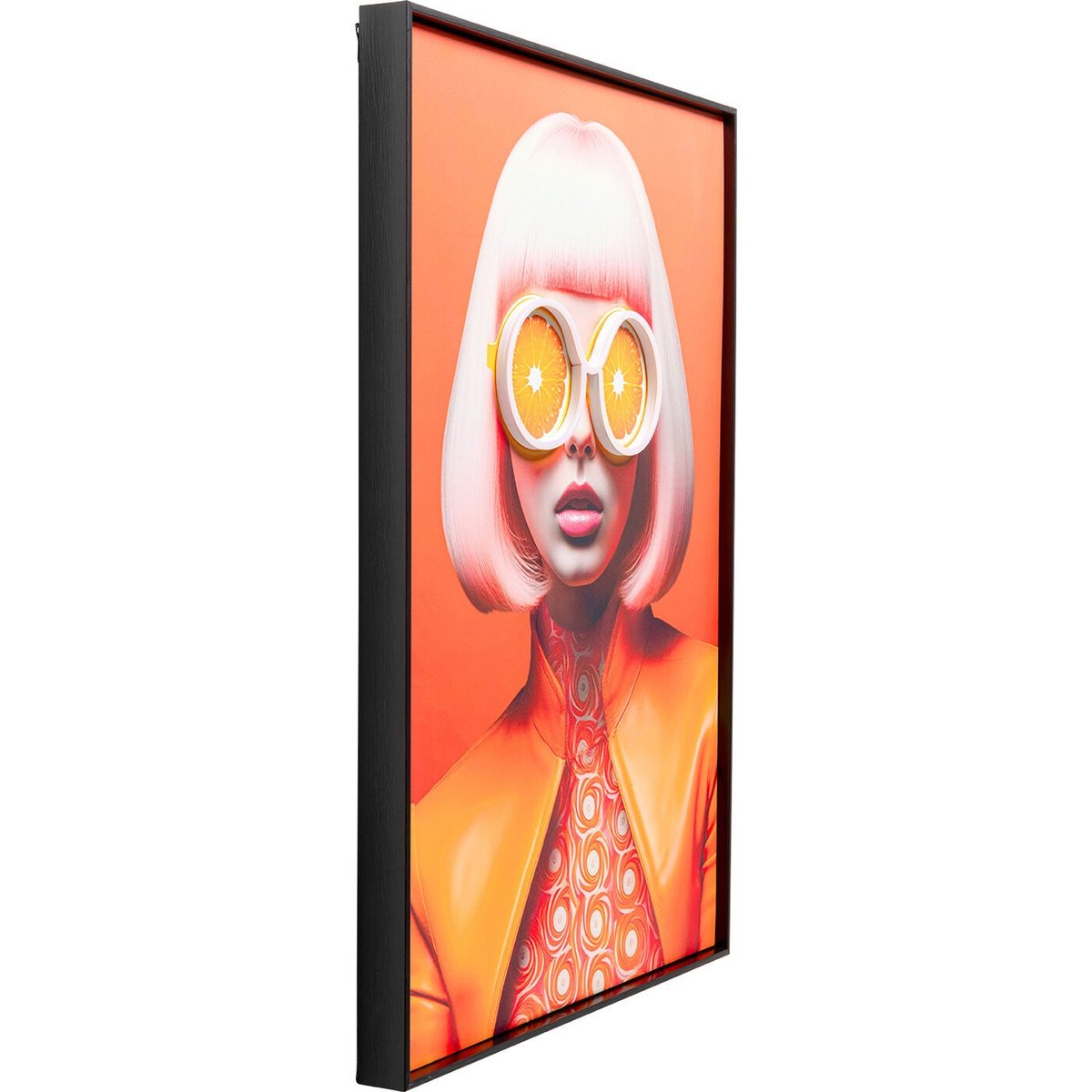 Tableau LED lunettes de soleil oranges orange, KARE DESIGN