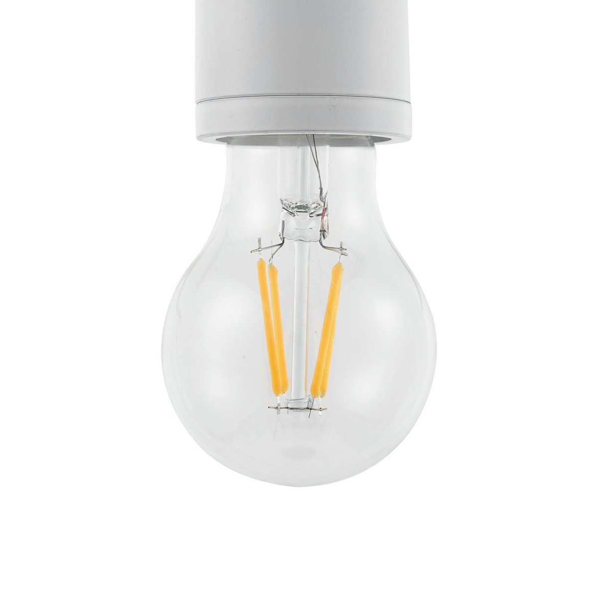 Suspension en aluminium moderne, Hattie blanc, LINDBY