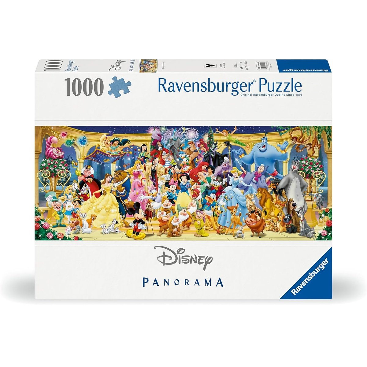 Puzzle Photo de groupe Disney 1000 pieces blanc, RAVENSBURGER