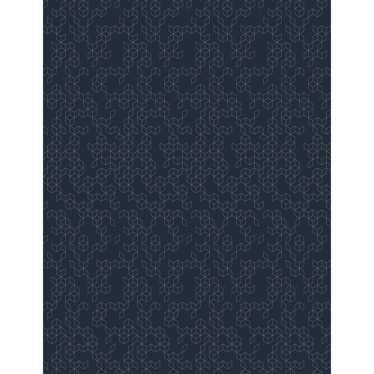 Papier peint Keziah nuit intissé, HEXOA