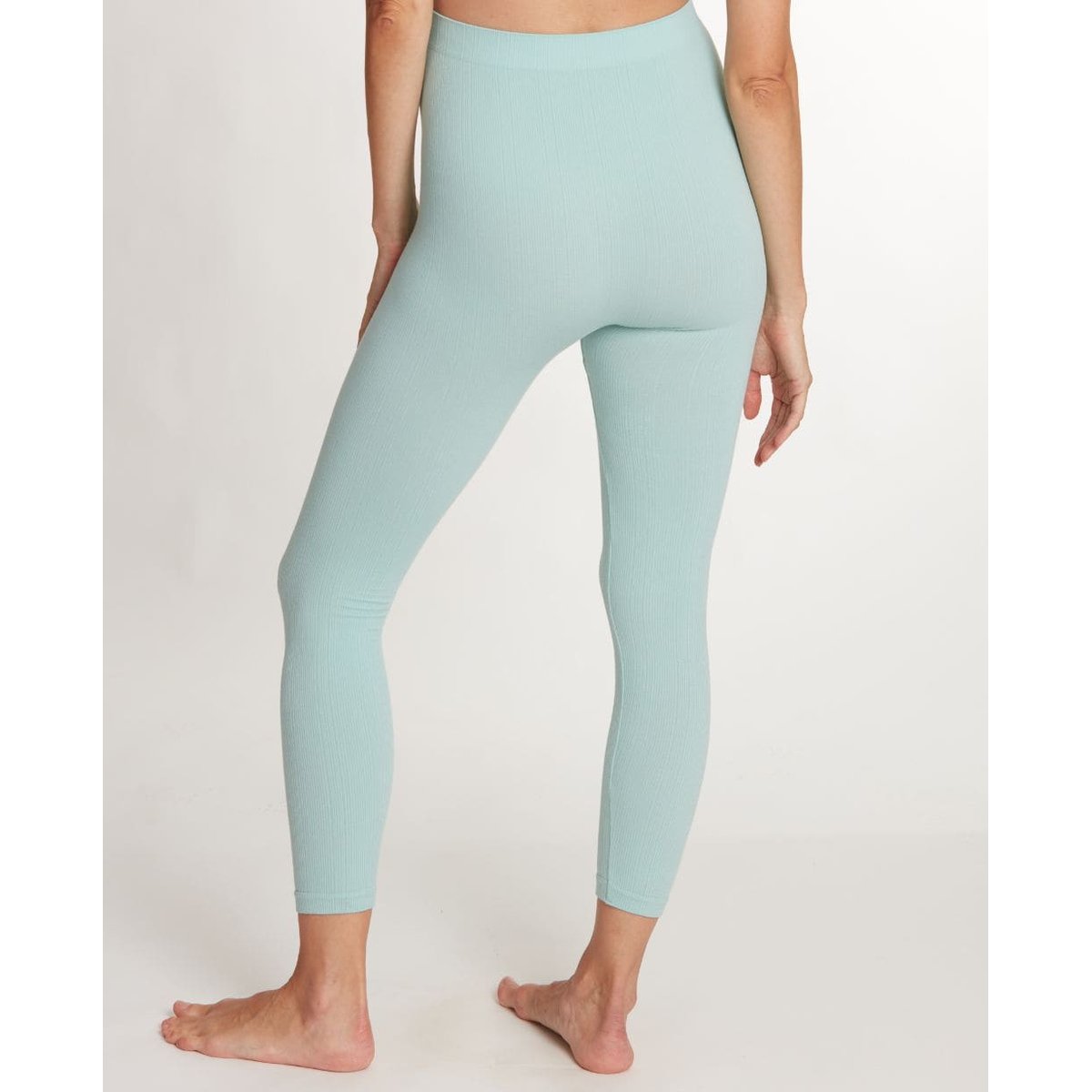 Legging de maternité Zoé vert d'eau, CACHE COEUR