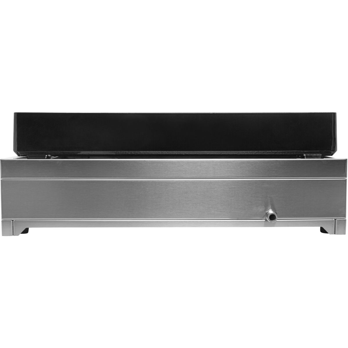 Plancha gaz Modern 60 Inox 2 brûleurs à poser, 60x42 cm gris, FORGE ADOUR