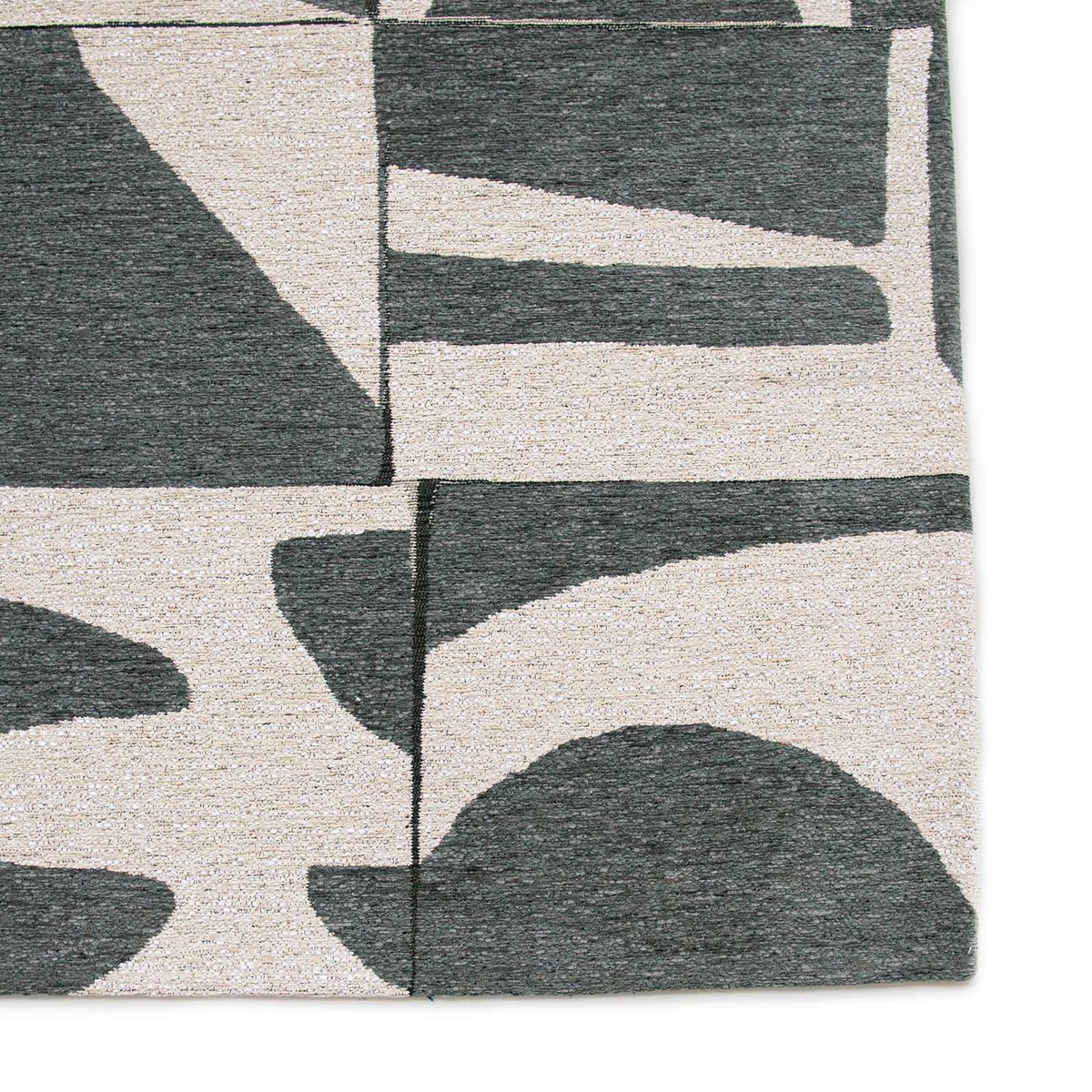 Tapis intérieur/extérieur tissé plat OCEAN SPRITZ vert, NOVATREND