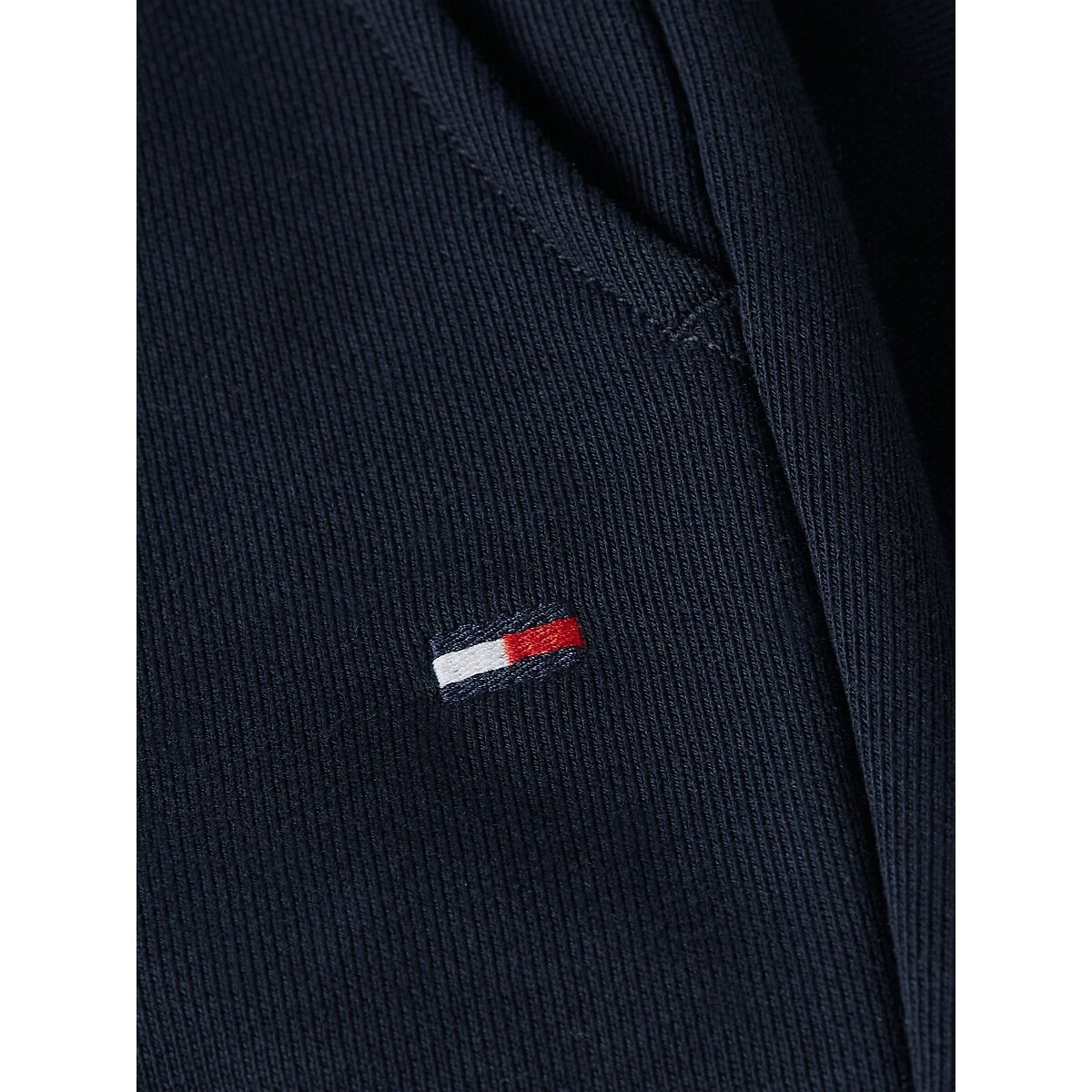 Short de jogging à drapeau brodé TERRY bleu marine, TOMMY HILFIGER