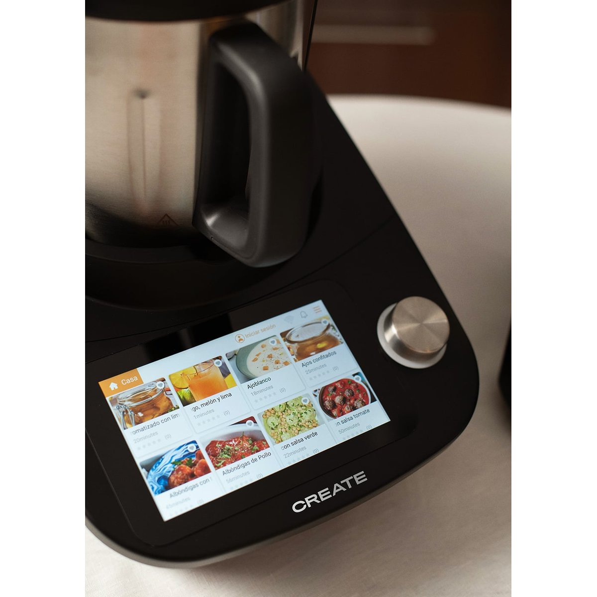 Robot de cuisine CHEFBOT TOUCH PRO CONNECT couleur unique, CREATE