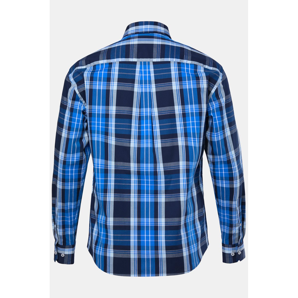Chemise à carreau FLEXNAMIC® bleu cobalt clair, JP1880
