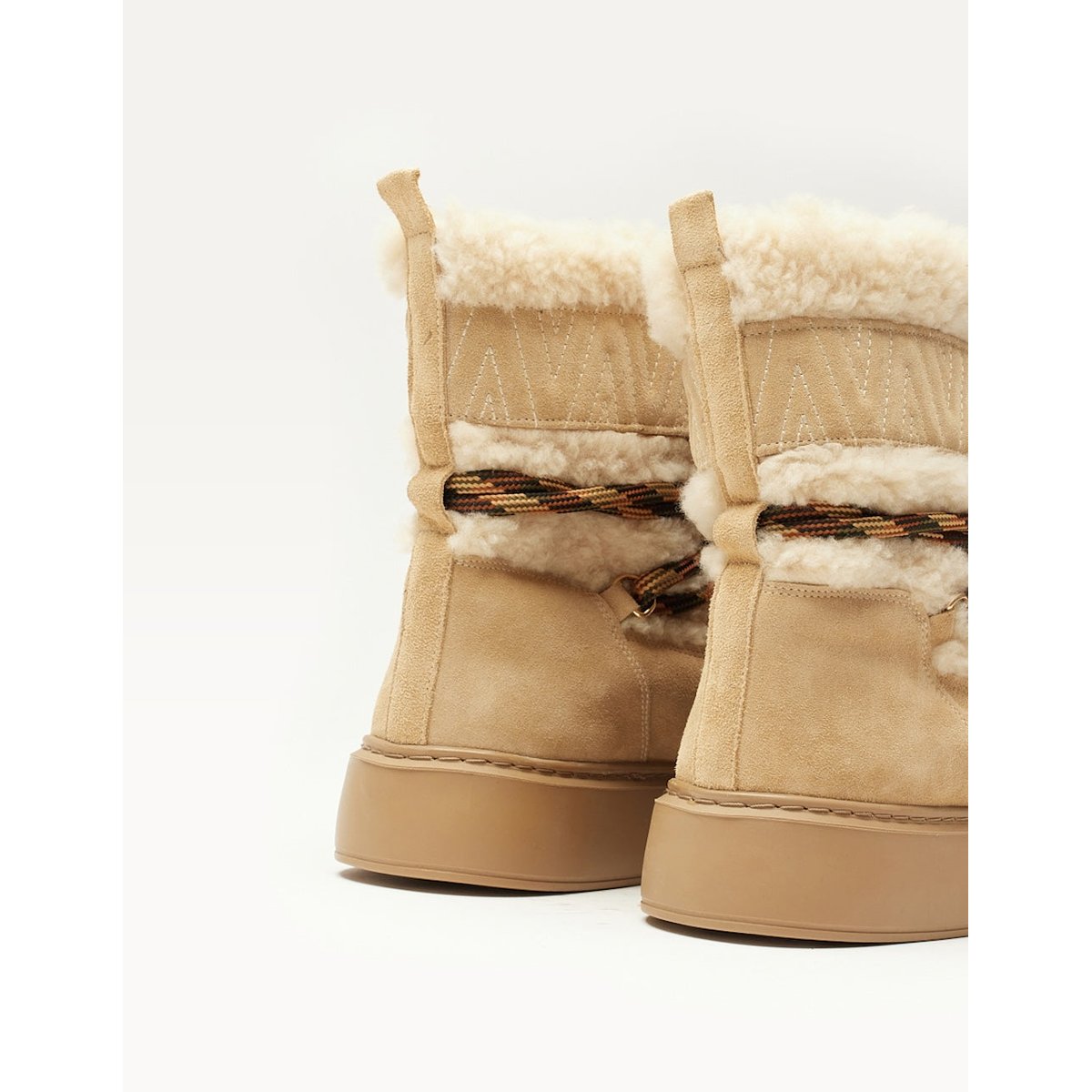 Bottes fourrées SARAH taupe, ODAJE