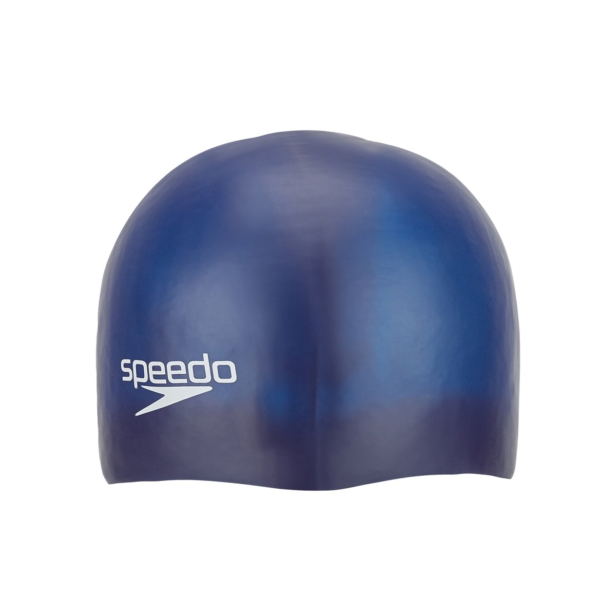 Bonnet de bain en silicone bleu marine, SPEEDO
