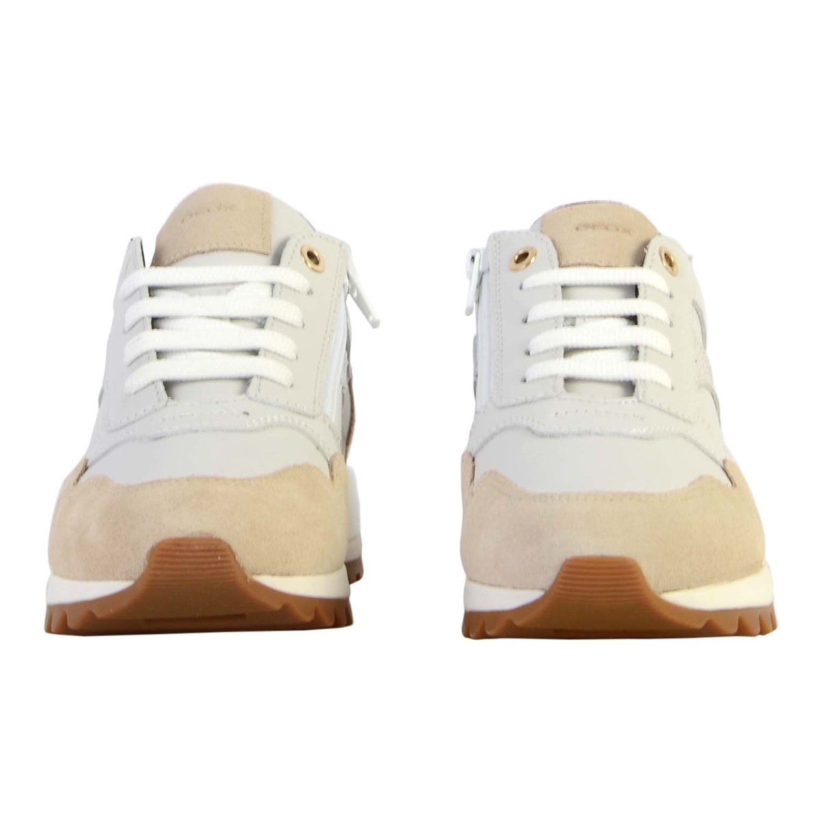 Baskets Tabelya blanc/champagne, GEOX
