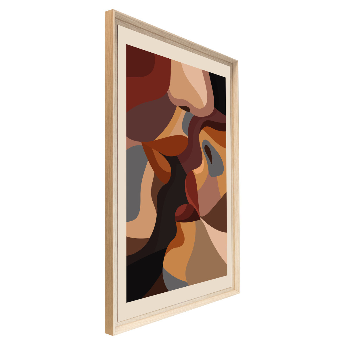 Tableau Mural Encadré Visages Abstraits ABSTRAIT tableaux encadrés, CEANOTHE