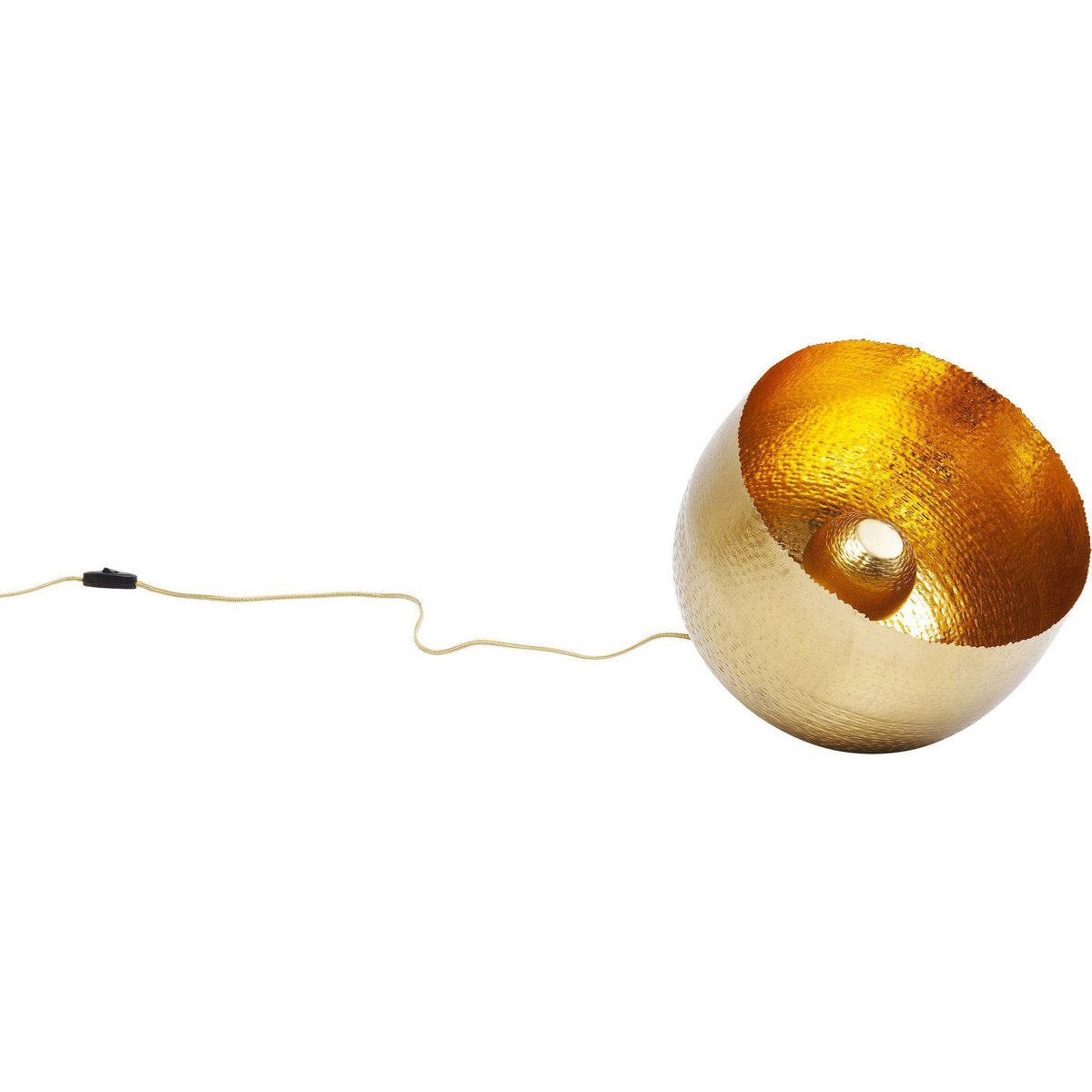 Lampe en acier texturé, APOLLON or, KARE DESIGN