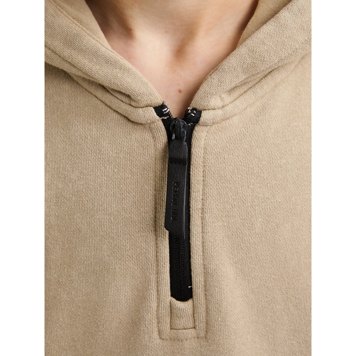 Sweat à capuche en maille punta orange light tan, PETROL INDUSTRIES