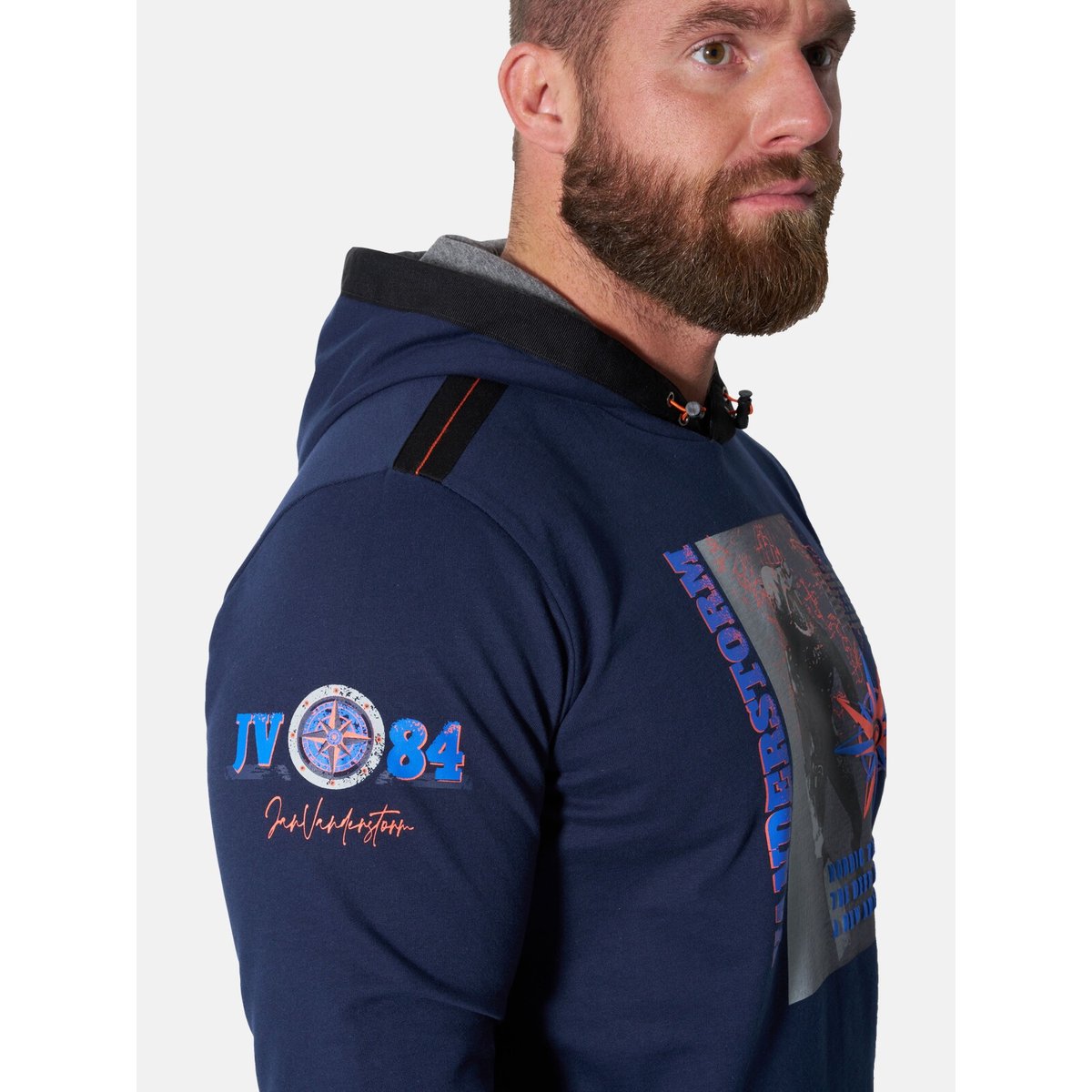 Sweatshirt FINNGARD bleu foncé, JAN VANDERSTORM