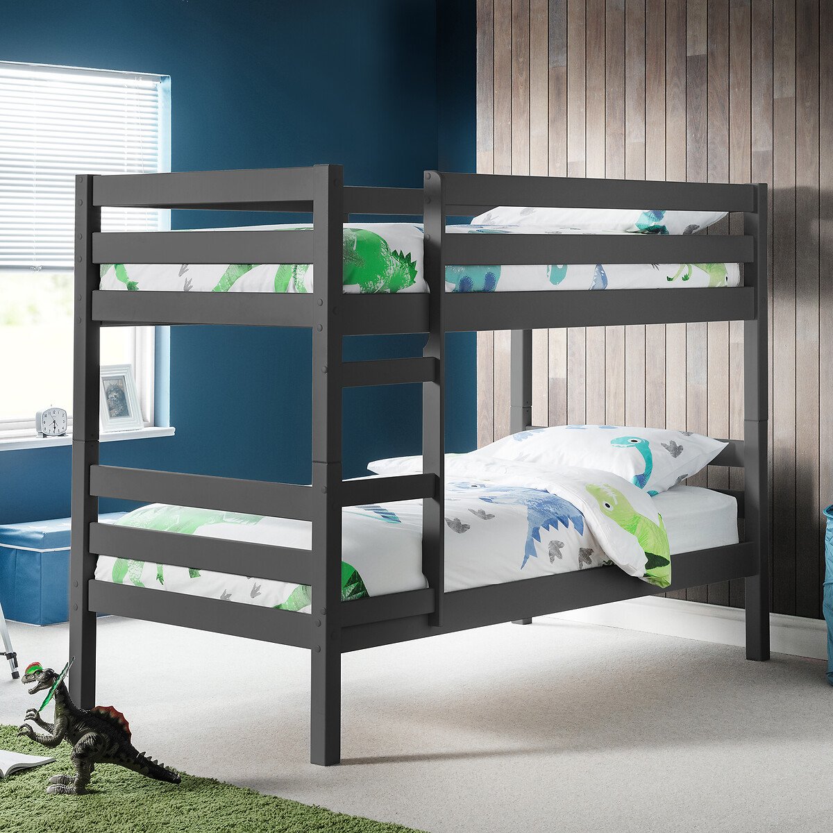Cole Wooden Bunk Bed charcoal, SO'HOME