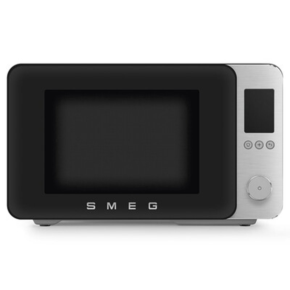 Micro-ondes combiné pose libre MOC02 noir mat, SMEG